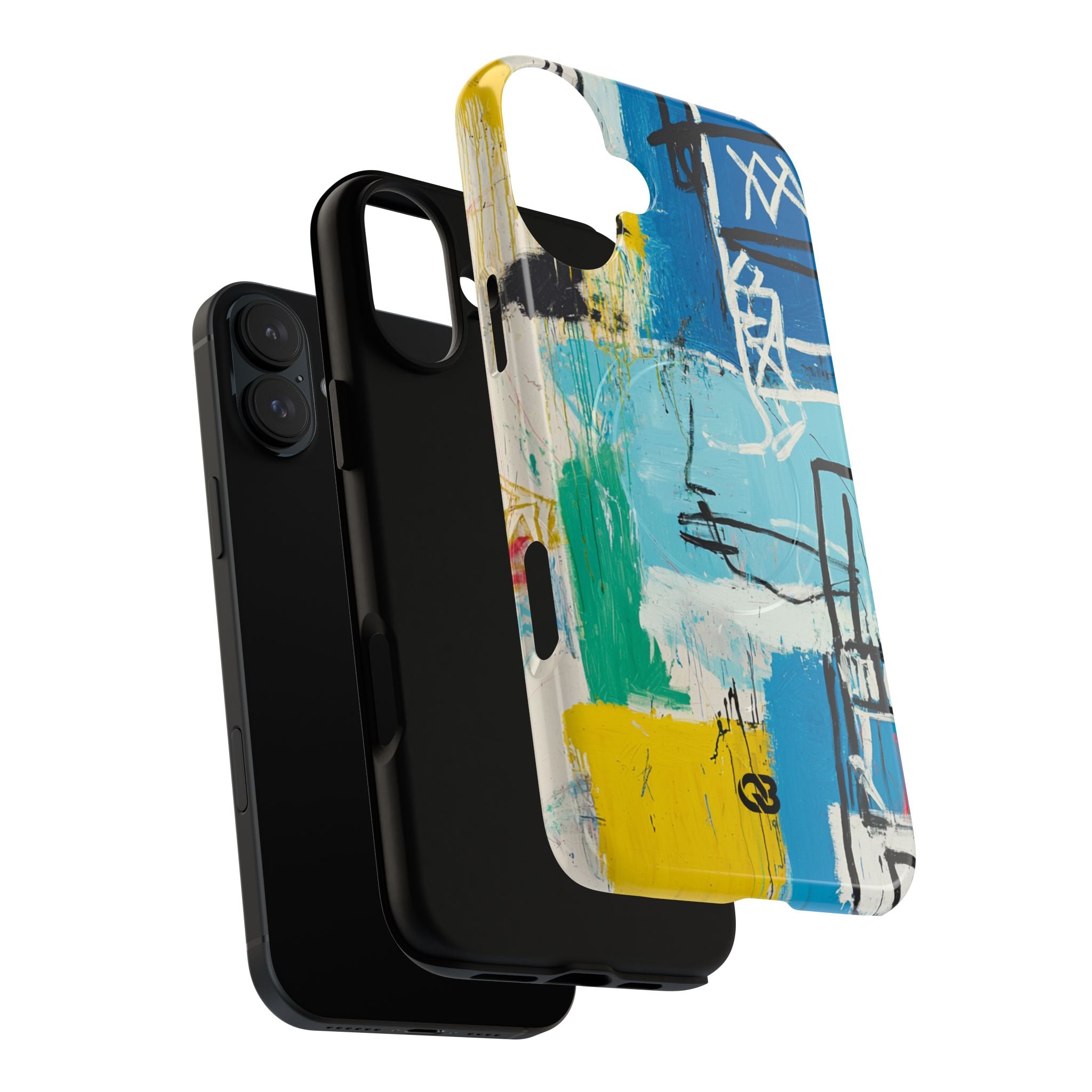 Azure Urban Scribble · Tough+ Phone Case for iPhone · Magsafe