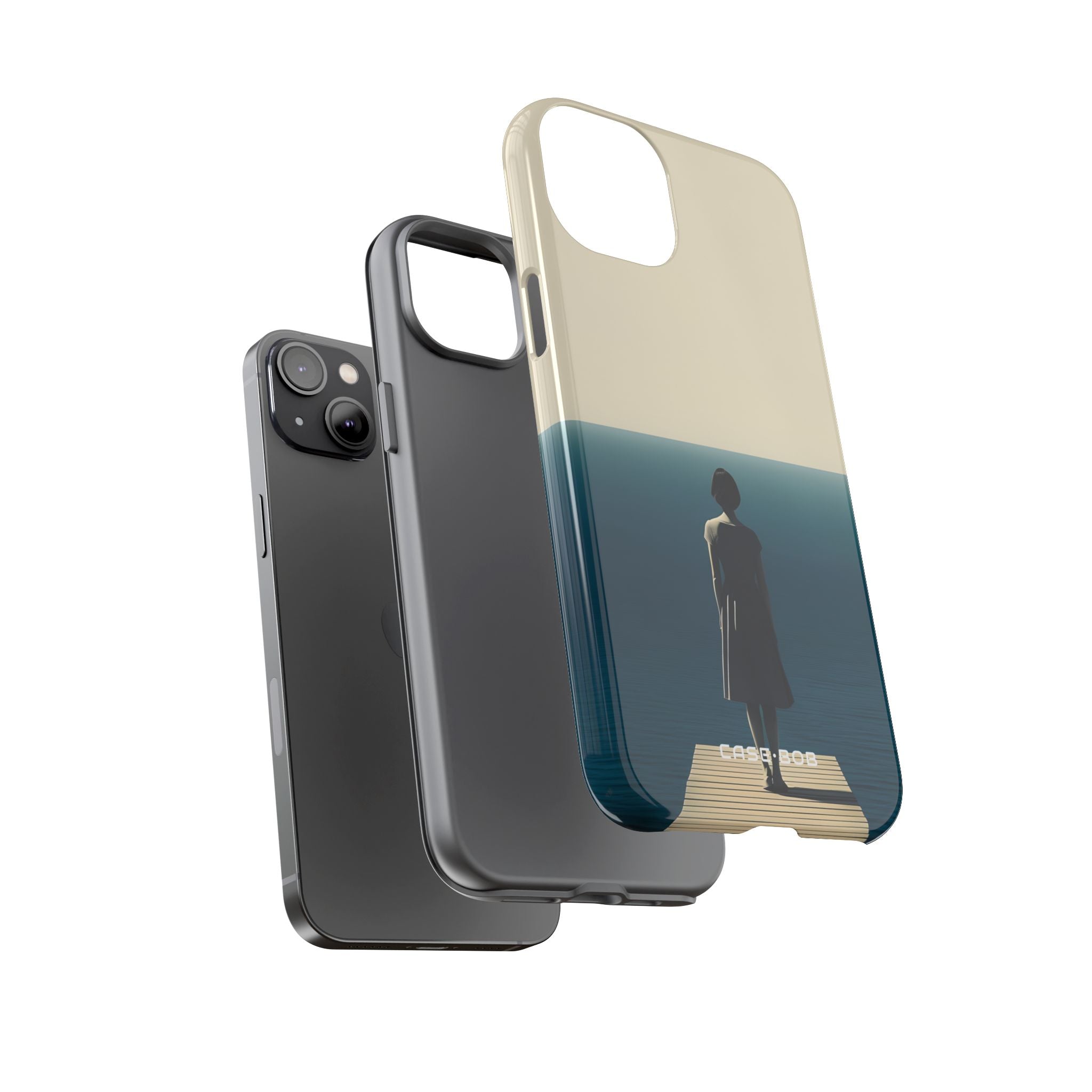 Pier Reflection iPhone 14 Plus Case - Tough
