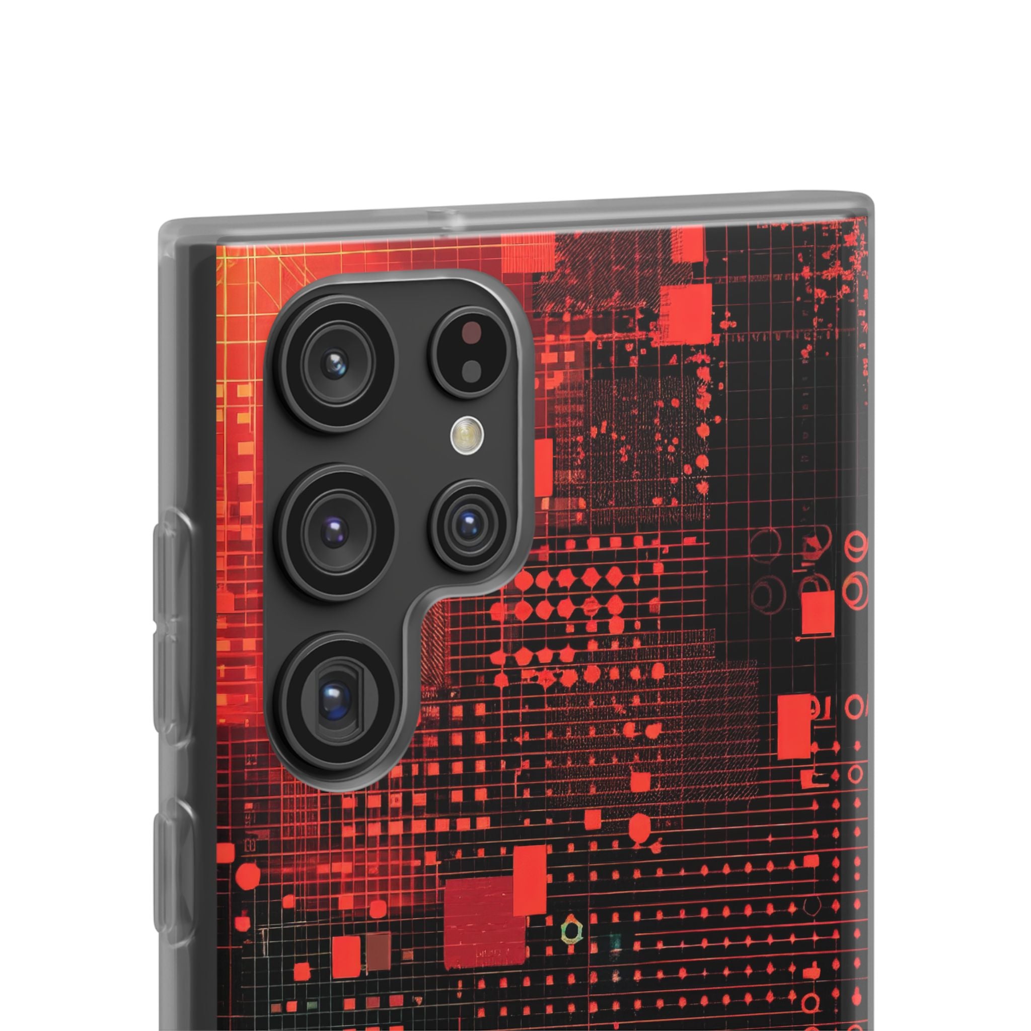 Grid Fusion Samsung S22 Ultra Case - Soft