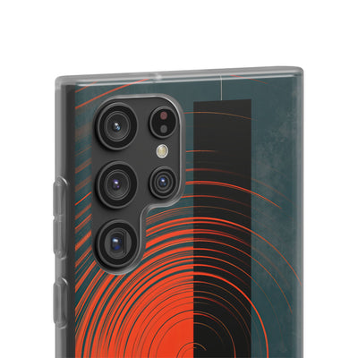 Teal Lite Phone Case for Samsung - Burnt Slate Radial