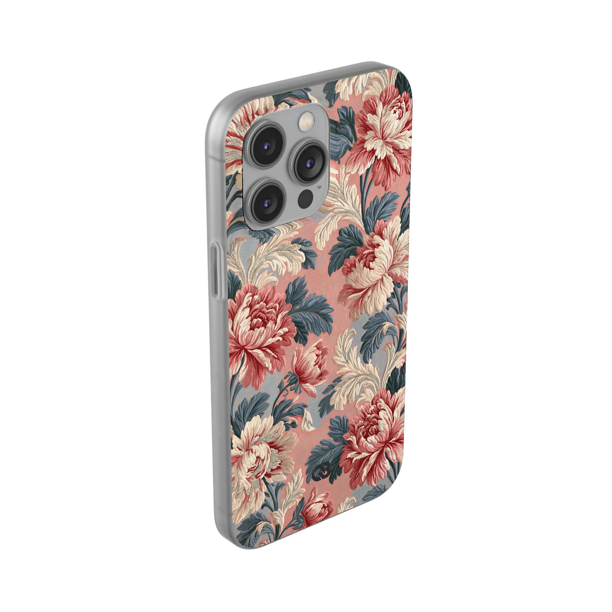 Blush Peony Jacquard · Lite Phone Case for iPhone ·  Pink