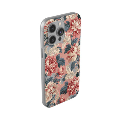 Blush Peony Jacquard · Lite Phone Case for iPhone ·  Pink