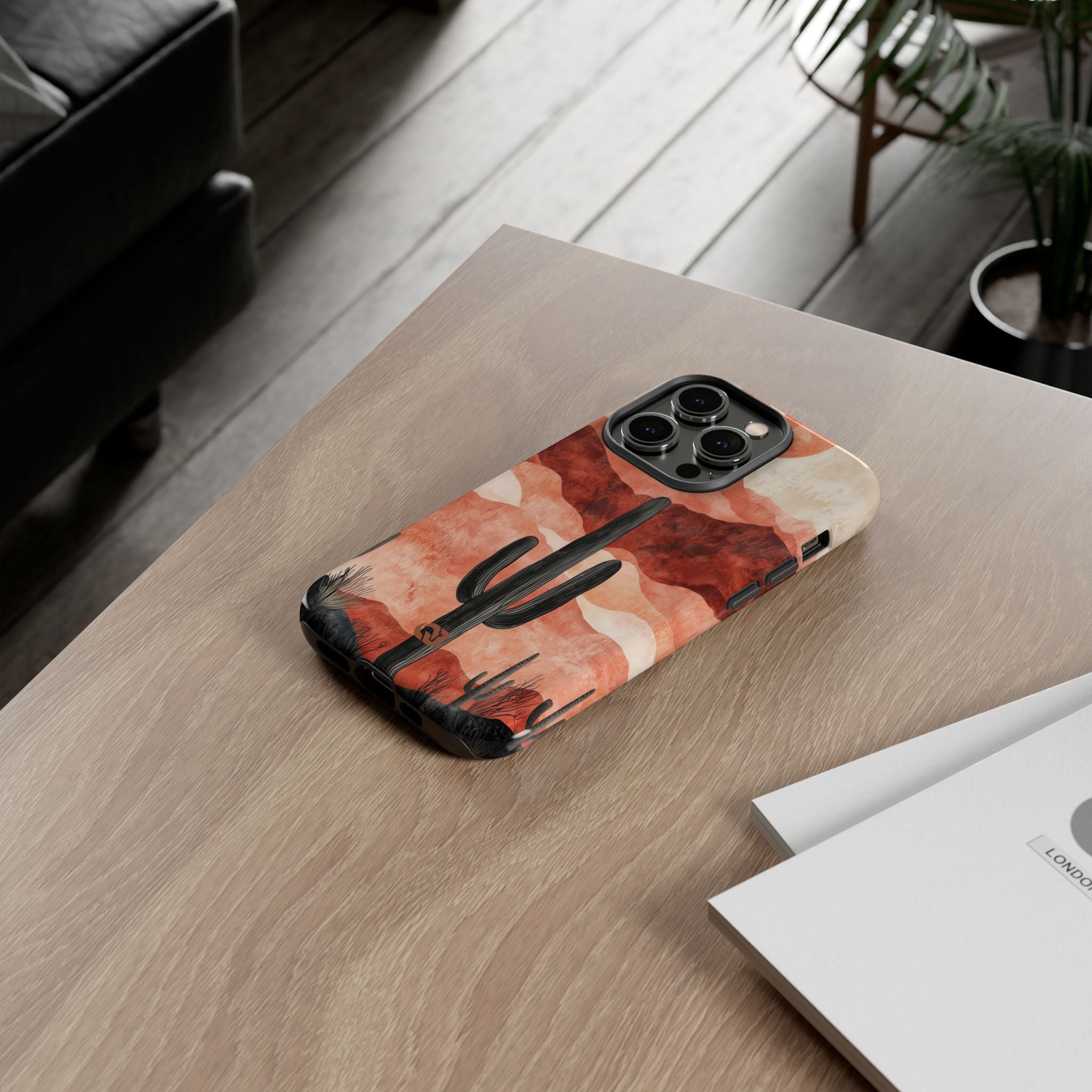 Terracotta Desert Sun · Tough Phone Case for iPhone