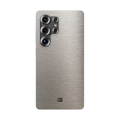 Brushed Silver Alloy · Lite Phone Case for Samsung · Silver