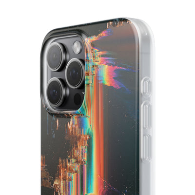 Prismatic Circuit · Lite Phone Case for iPhone ·  Black
