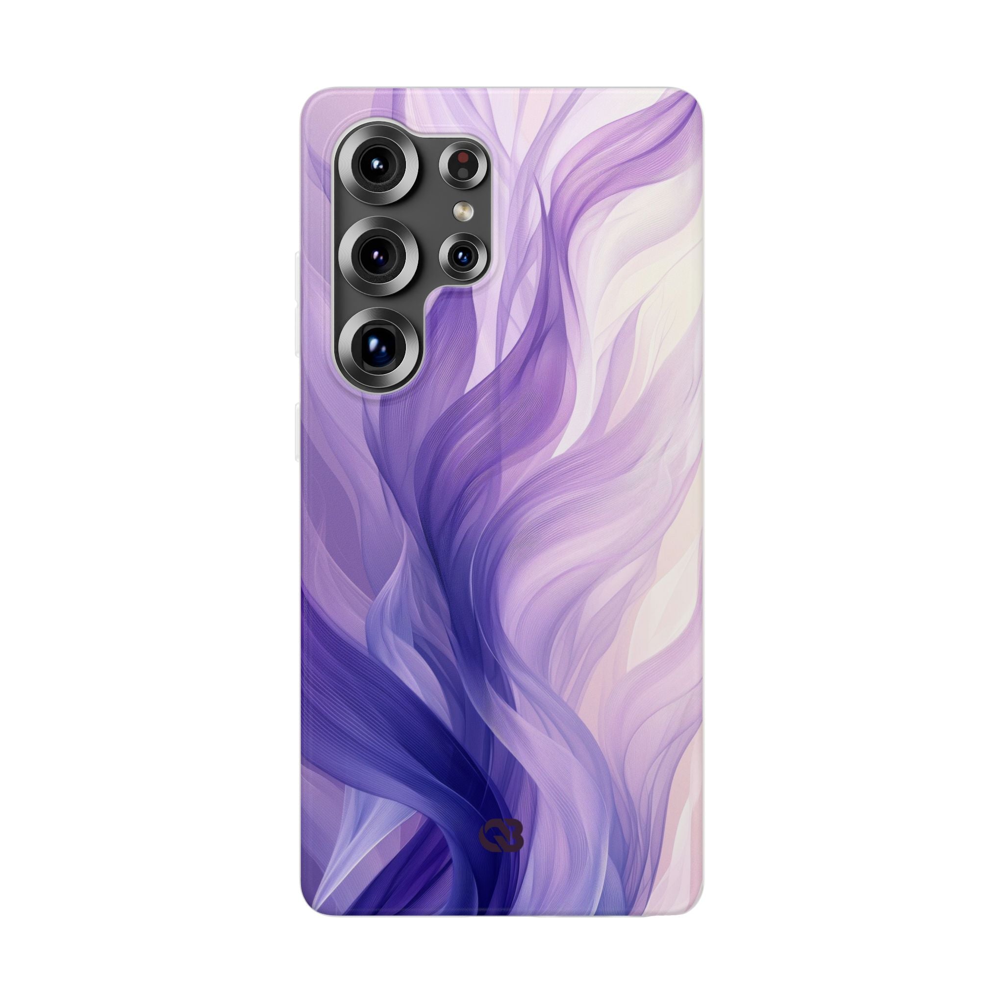 Amethyst Silk Waves · Soft Phone Case for Samsung