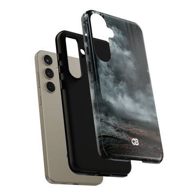 Shadowed Pine Mist · Tough Phone Case for Samsung · Black