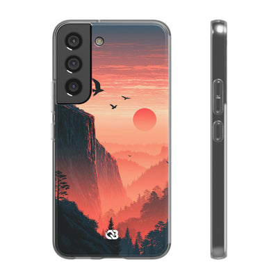 Orange Lite Phone Case for Samsung - Crimson Ridge Flight