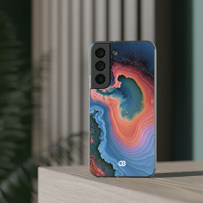 Luminous Resonance · Lite Phone Case for Samsung · Blue