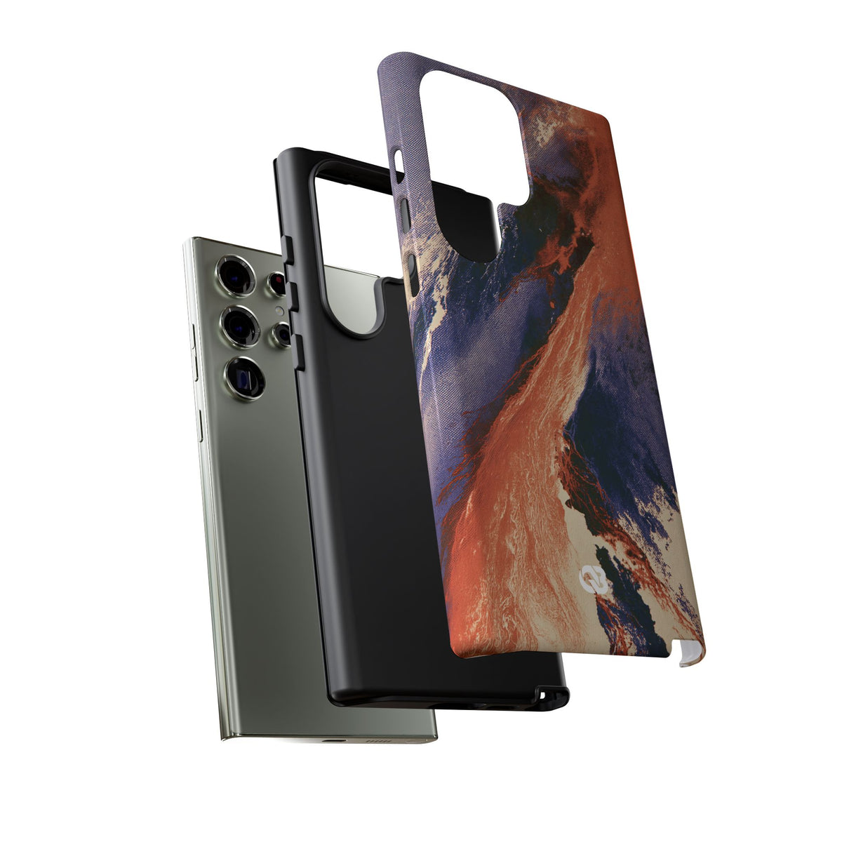 Solar Aura Drift · Tough Phone Case for Samsung · Orange