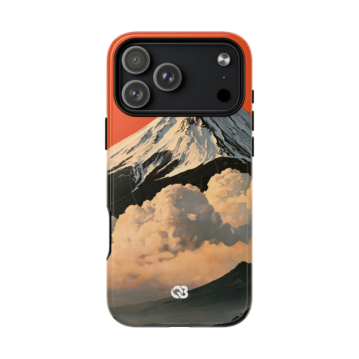 Sacred Peak Fuji · Tough 2.0 Magnetic Phone Case for iPhone · Orange