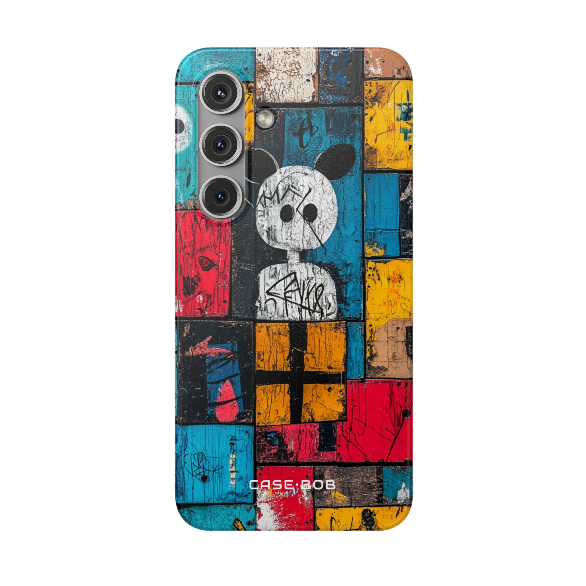 Mickey Mosaic Samsung S24 -pehmeä suojus