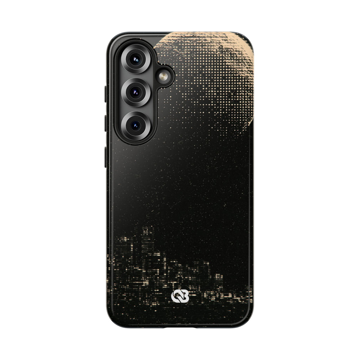 Lunar Metropolis Nocturne · Tough Phone Case for Samsung · Black