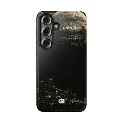 Lunar Metropolis Nocturne · Tough Phone Case for Samsung · Black