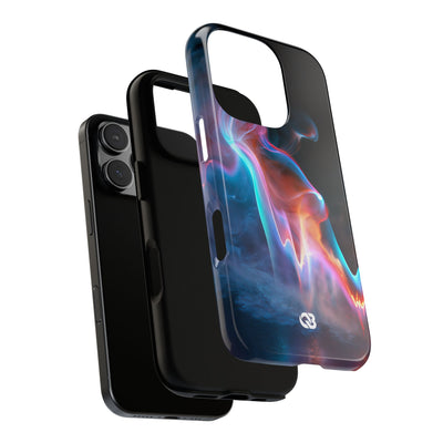 Neon Waveform · Tough Phone Case for iPhone · Black