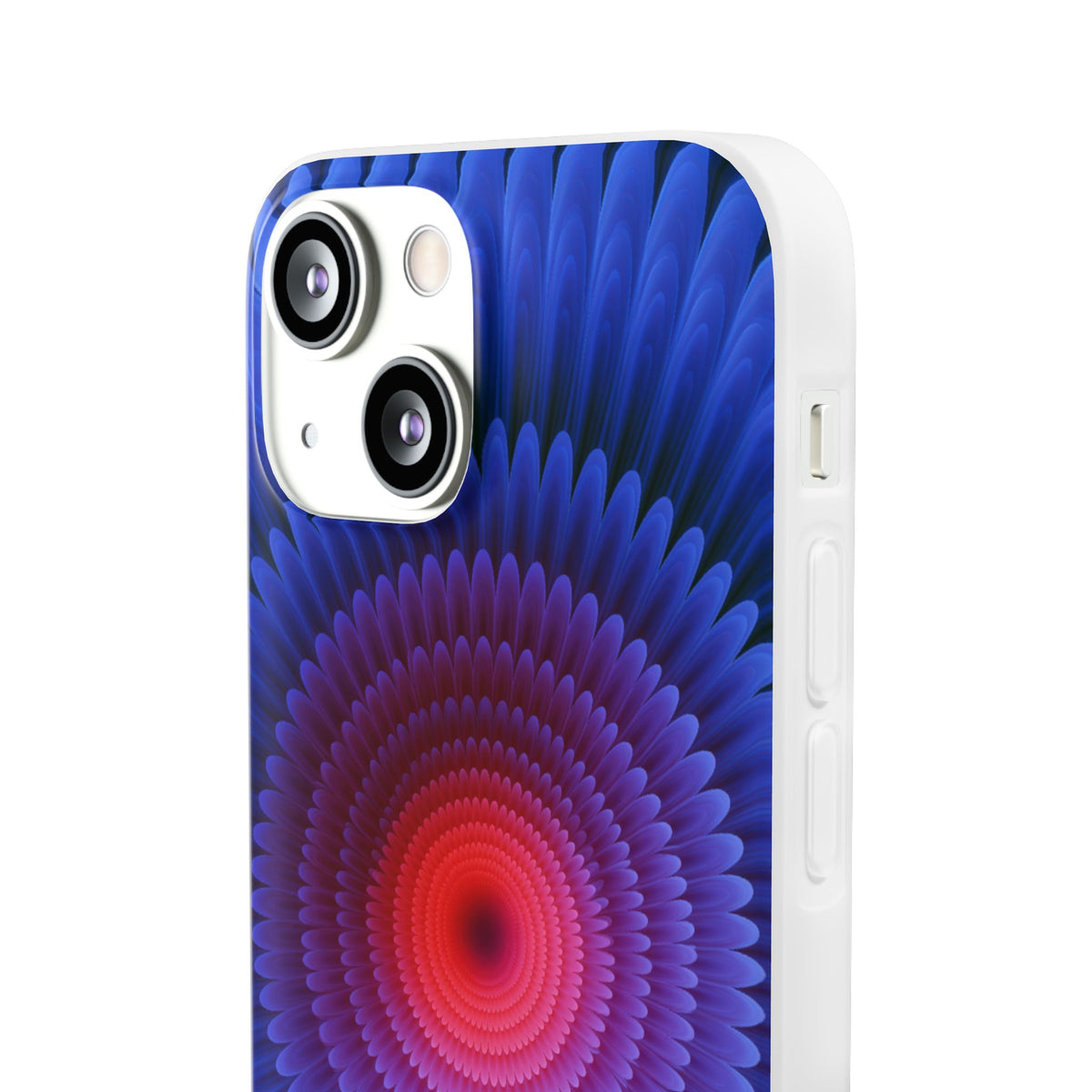 Radial Spectrum Bloom · Lite Phone Case for iPhone ·  Blue
