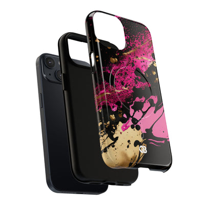 Magenta Liquid Gold · Tough+ Telefoncover for iPhone · Magsafe