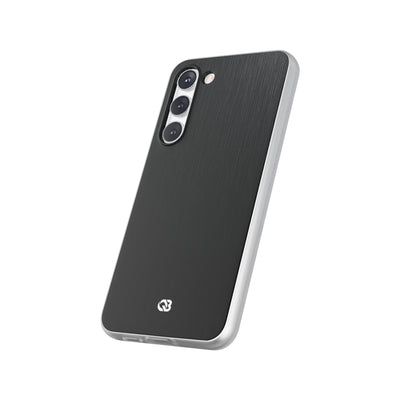 Black Lite Phone Case for Samsung - Brushed Obsidian Slate