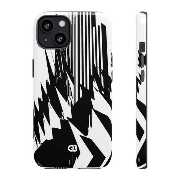 Orbital Spire · Tough Phone Case for iPhone · Black
