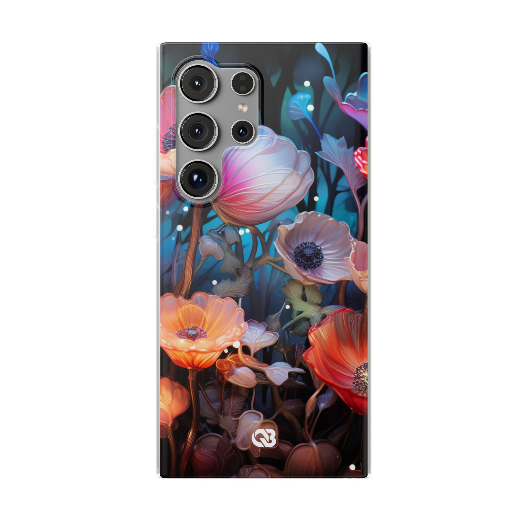 Luminous Poppy Glade · Soft Coque de téléphone pour Samsung