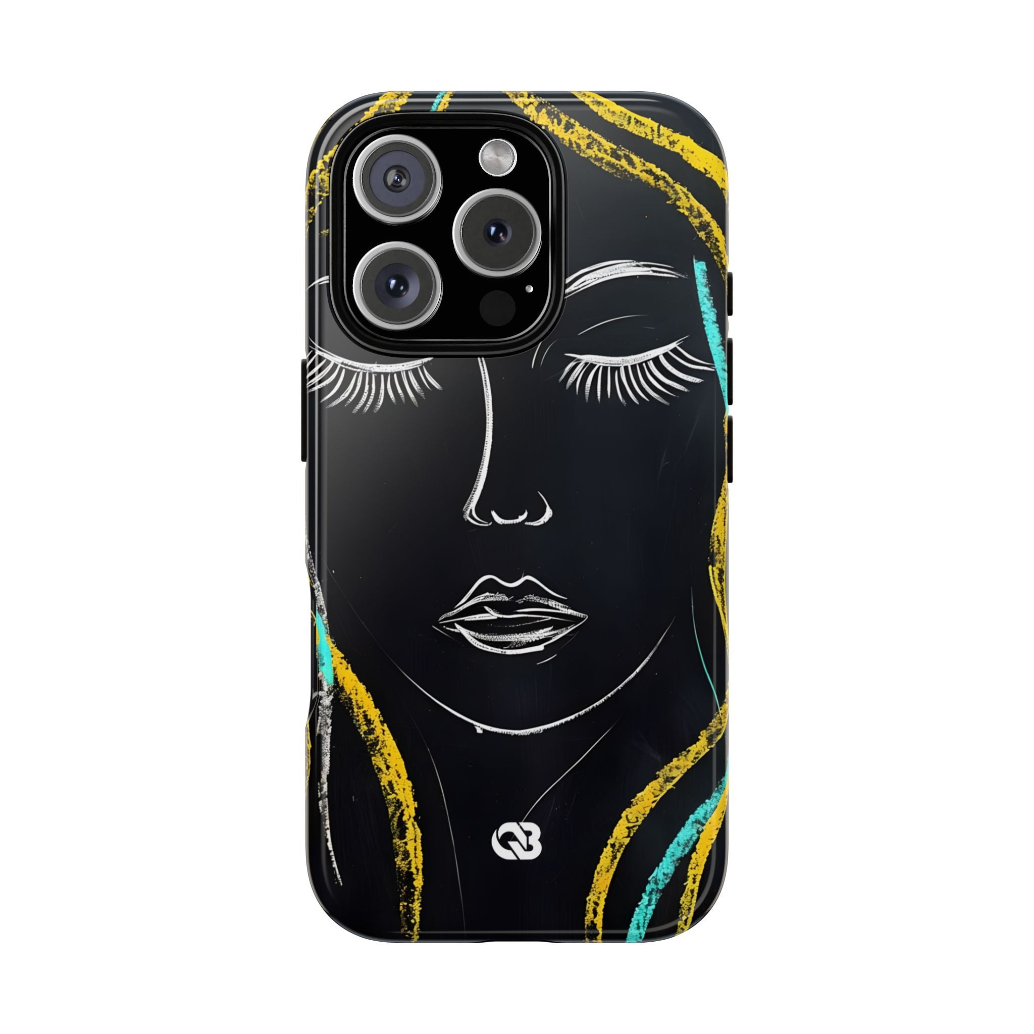 Obsidian Chalk Portrait · Tough