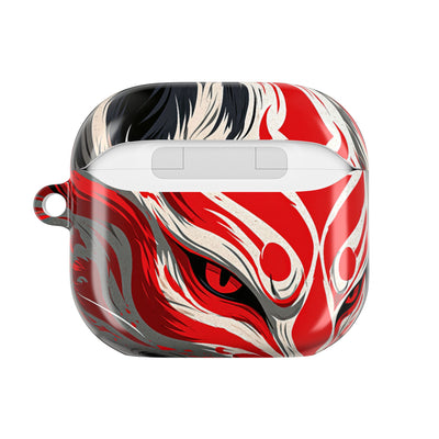 Crimson Kitsune Spirit · Hard Case for AirPods & AirPods Pro · Red