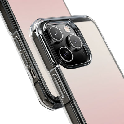 Blush Horizon · Clear Impact Magnetic Phone Case for iPhone ·  Pink