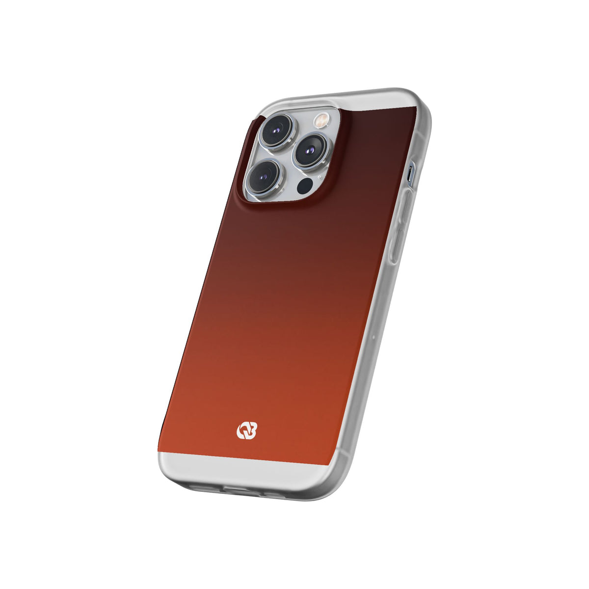 Burnt Amber Spectrum · Lite Phone Case for iPhone ·  Orange