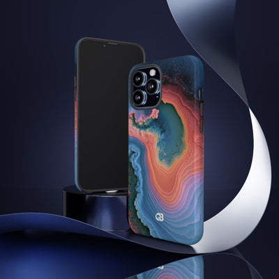 Luminous Resonance · Tough Phone Case for iPhone · Blue