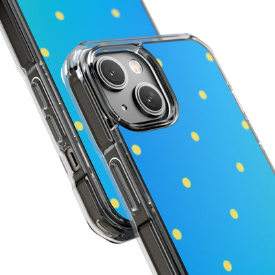 Cyan Sun Dots · Impact Θήκη για iPhone · Magsafe