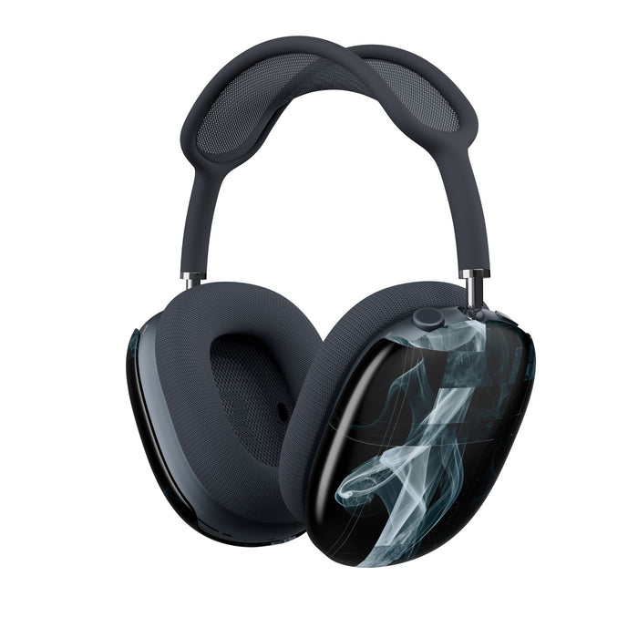Fractured Smoke · Hard Case for AirPods Max · Black