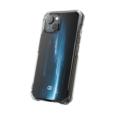 Nocturnal Cascade · Clear Impact Magnetic Phone Case for iPhone ·  Black