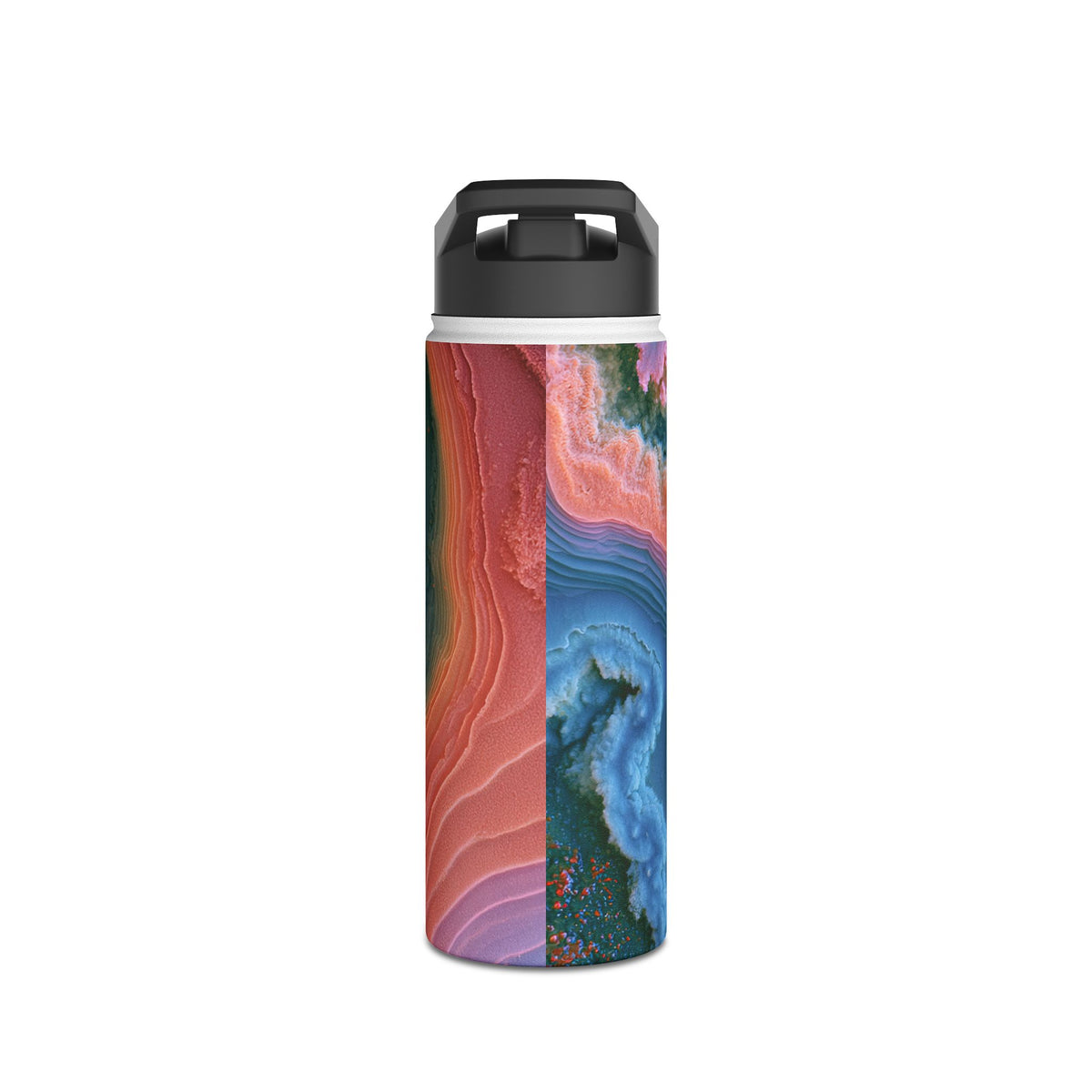 Luminous Resonance · Insulated Water Bottle · Blue