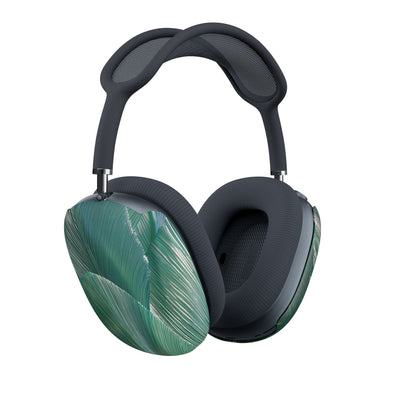 Translucent Fan Palm · Hard Case for AirPods Max · Teal