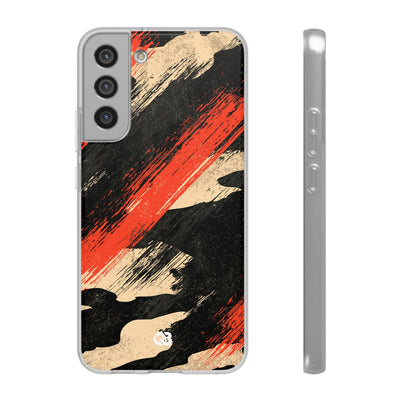 Urban Slash Camo · Lite Phone Case for Samsung · Black