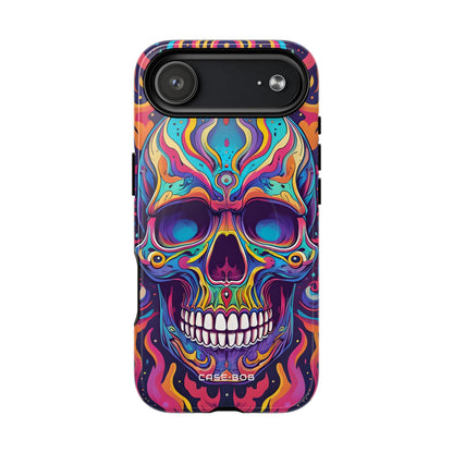 Flaming Skull iPhone 17 Air Case - Tough+ - CASE•BOB