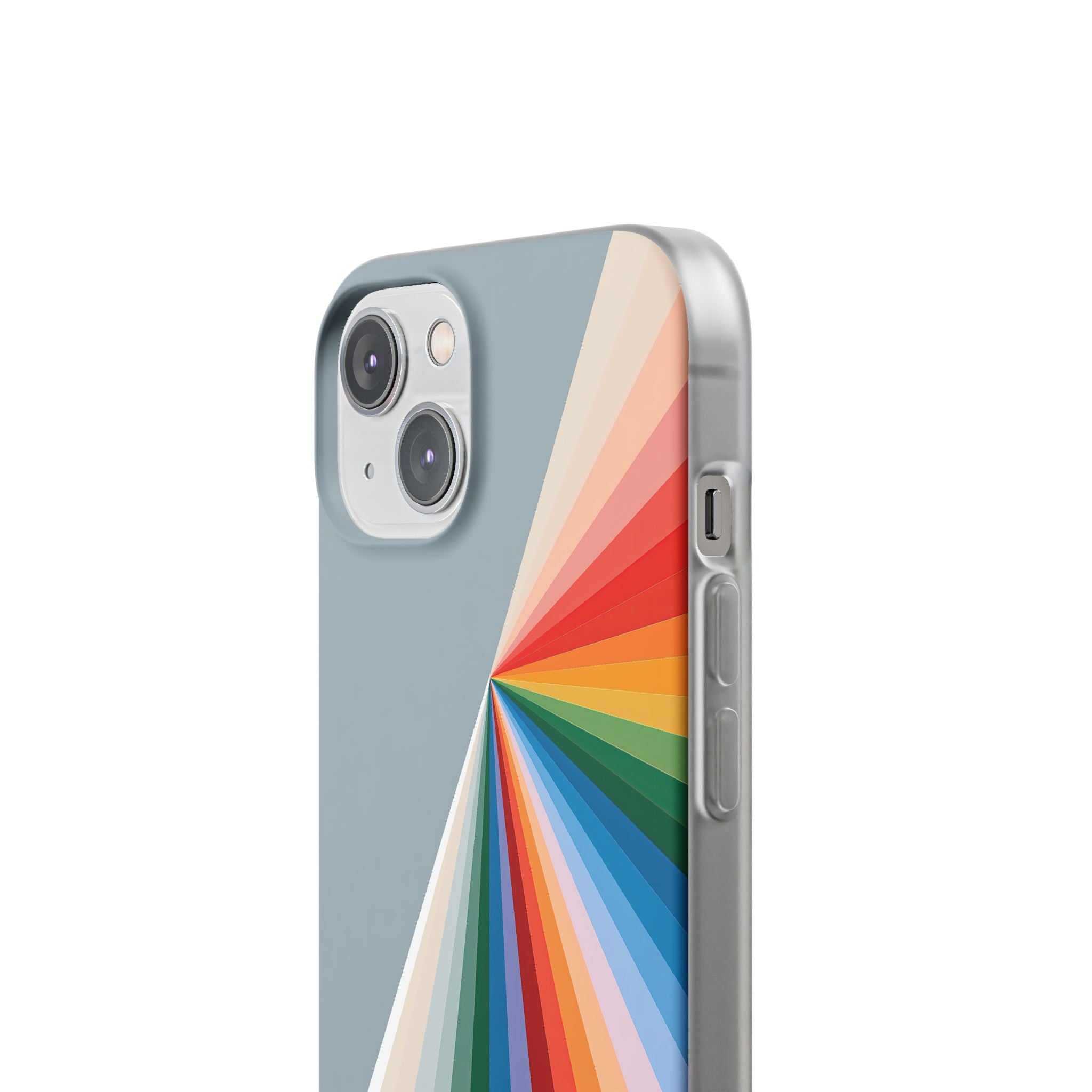 Grey Lite Phone Case for iPhone - Slate Prism Burst