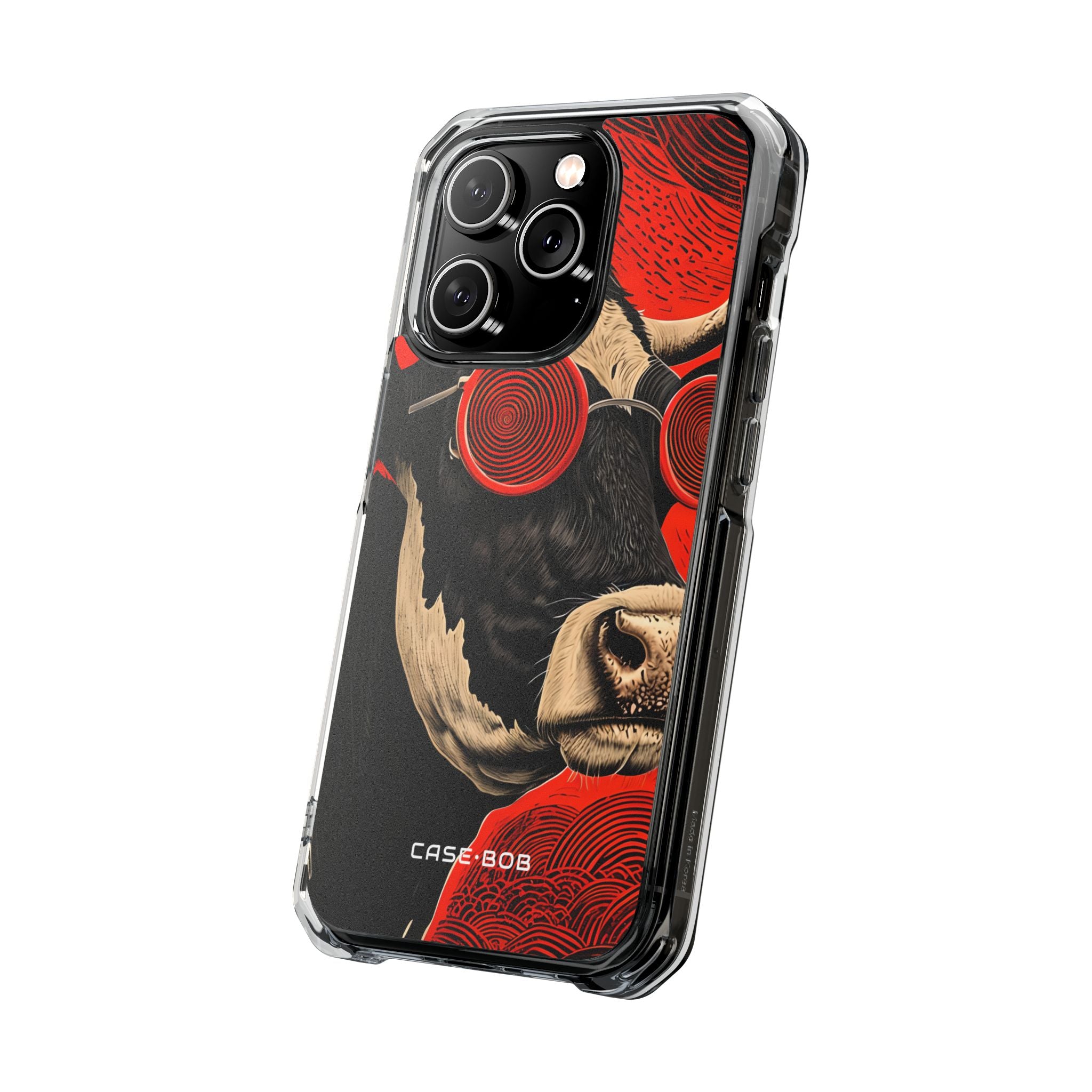 Hypnotic Cow iPhone 14 Pro Case - Impact