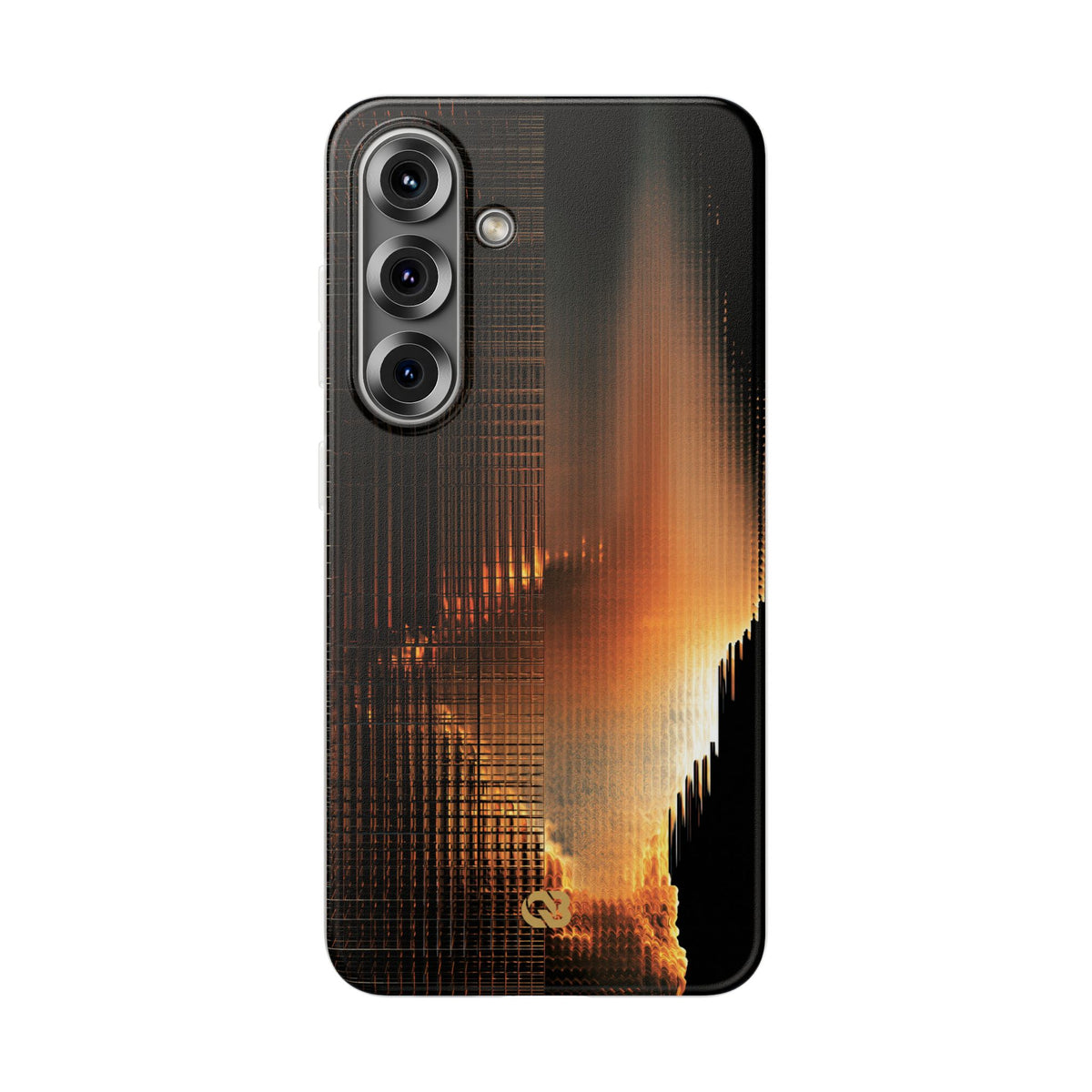 Luminous Grid · Lite Phone Case for Samsung · Black