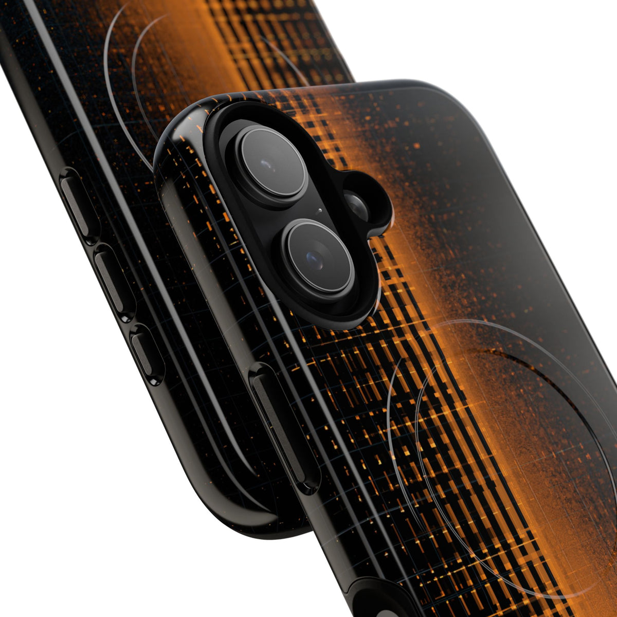 Amber Frequency · Tough 2.0 Magnetic Phone Case for iPhone · Orange