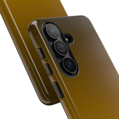 Gold Tough Phone Case for Samsung - Scorched Gold Haze