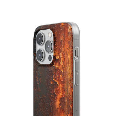 Orange Lite Phone Case for iPhone - Oxidized Iron Crust