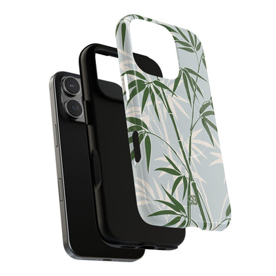 Green Tough 2.0 Magsafe Phone Case for iPhone - Kyoto Bamboo Canopy