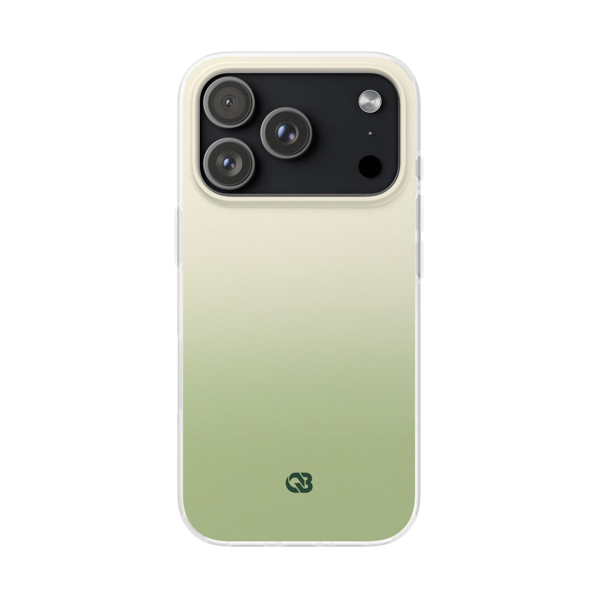 Muted Sage Ombre · Lite Phone Case for iPhone ·  Green