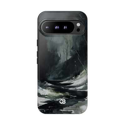 Midnight Winter Hollow · Tough Hoesje voor Google Pixel