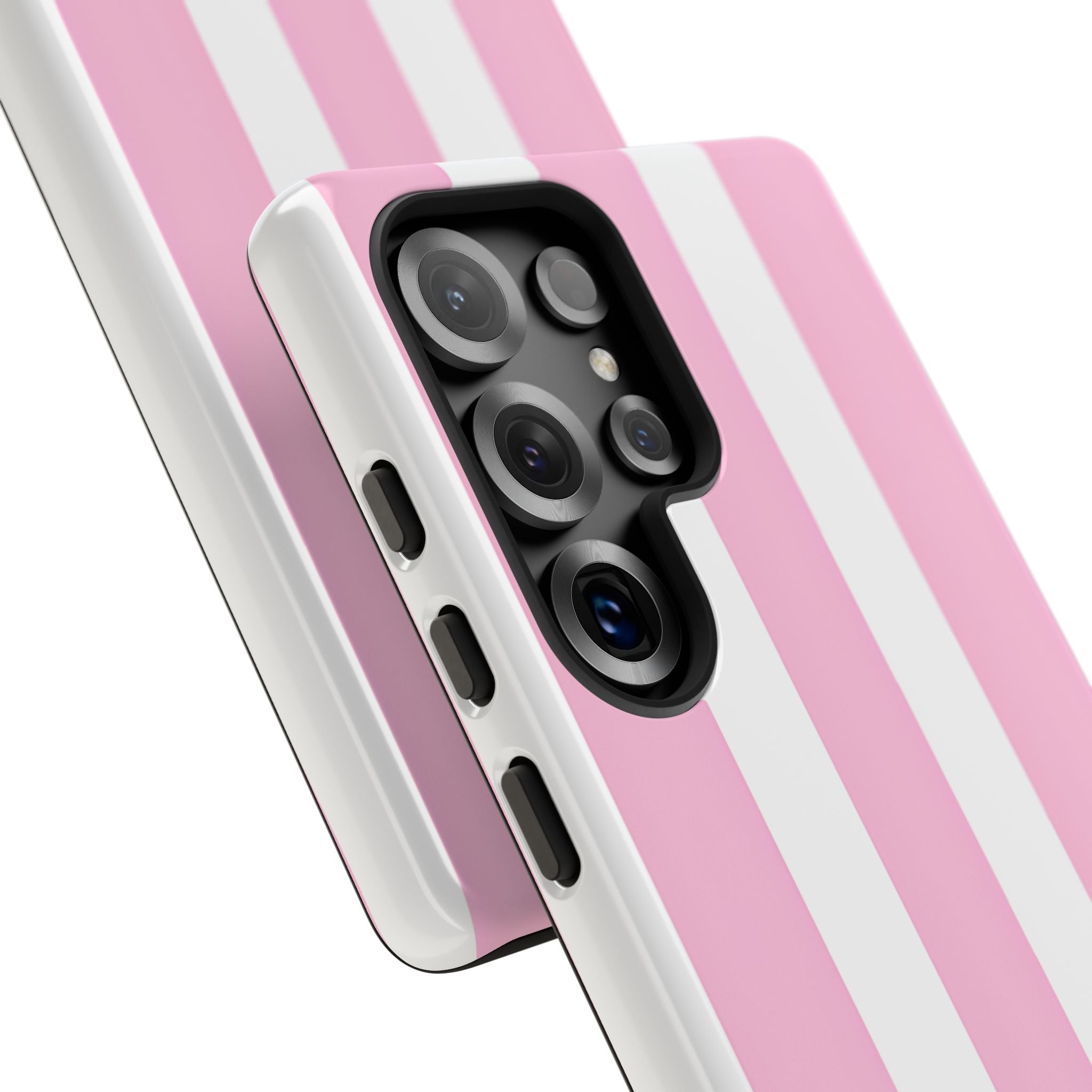 Soft Pink Stripe · Tough Phone Case for Samsung