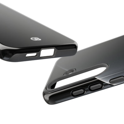 Black Tough Phone Case for Samsung - Obsidian Lunar Arch