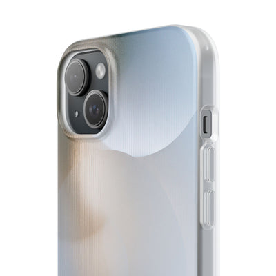 White Lite Phone Case for iPhone - Frosted Ribbed Sphere