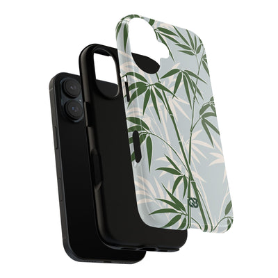 Serene Bamboo · Tough Phone Case for iPhone · Green
