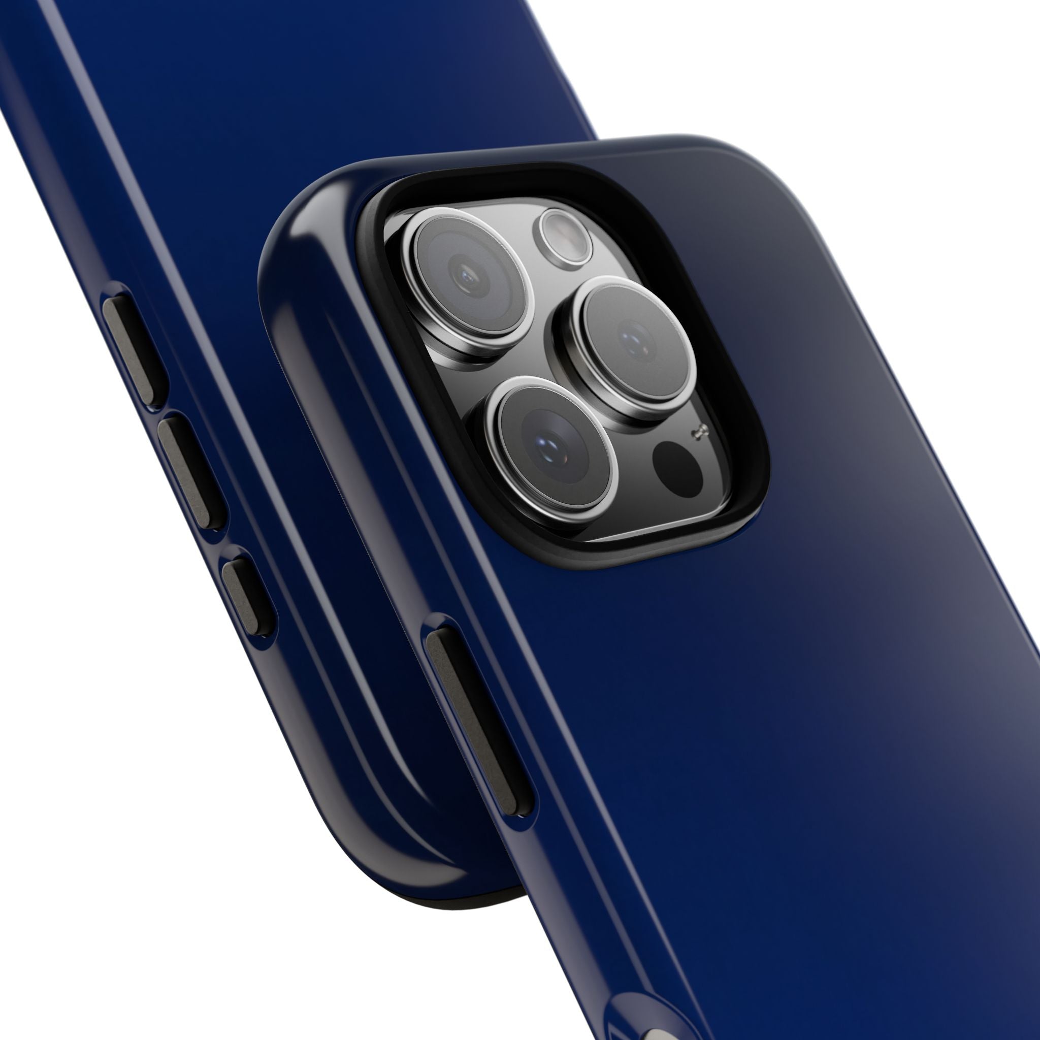 Blue Tough Phone Case for iPhone - Midnight Cobalt Fade